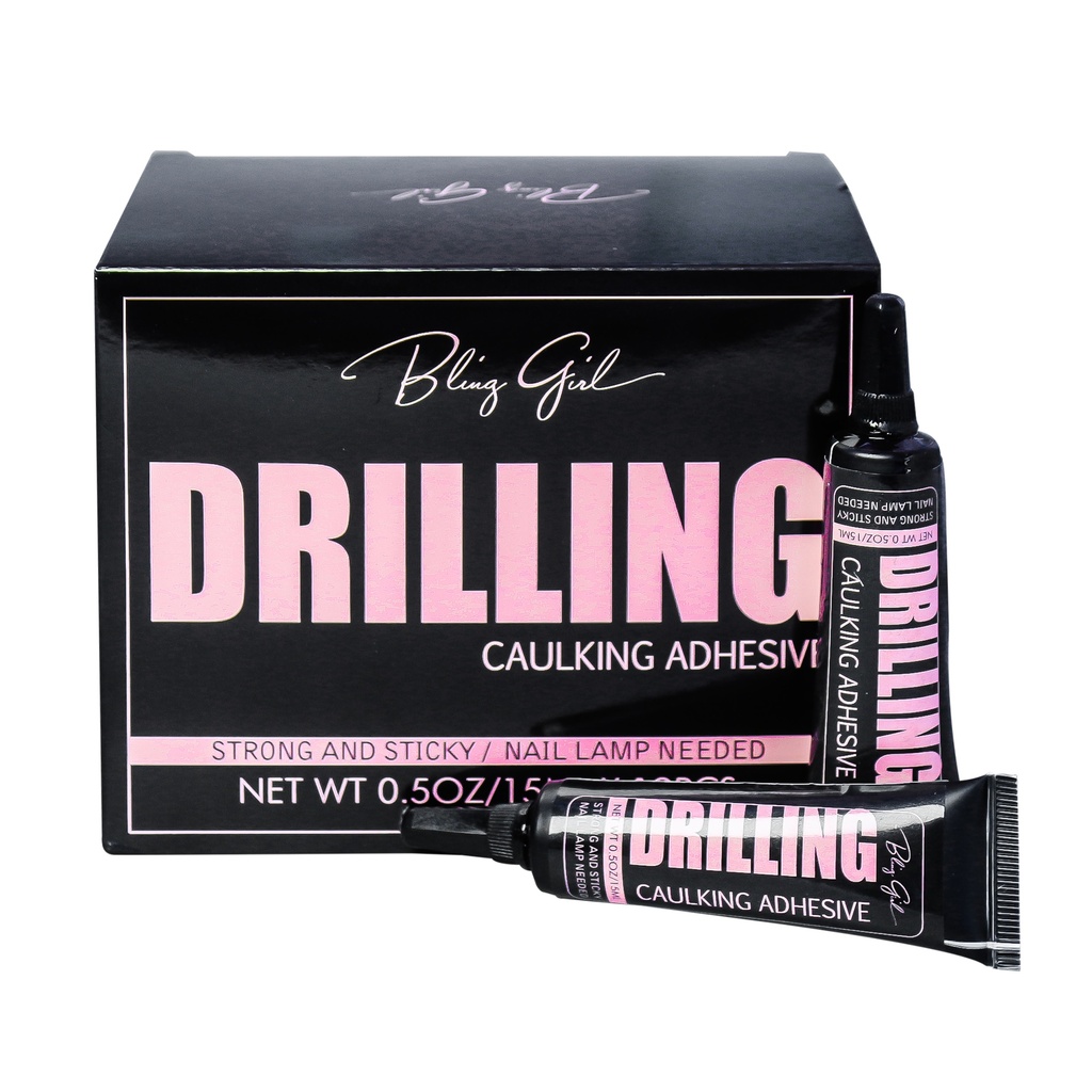 DRILLING CAULKING ADHESIVE STRONG AND STICKY / NAIL LAMP NEEDED [ R2311P07 ]