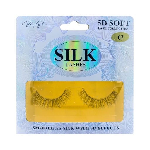 [6612505881455] 5D Silk Strip Lashes - 07 [S2508P07]