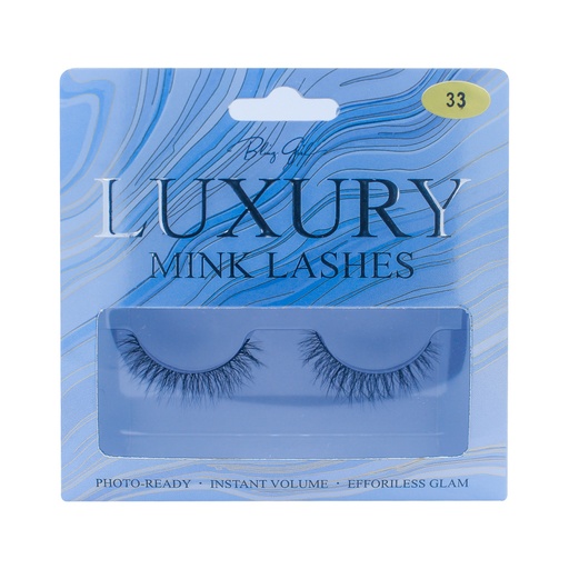 [6612505881547] Luxury Mink Lashes #33 [S2508P09]