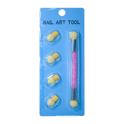 [6372102923476] Sponge Pat Paint Brush (Ombre Brush)