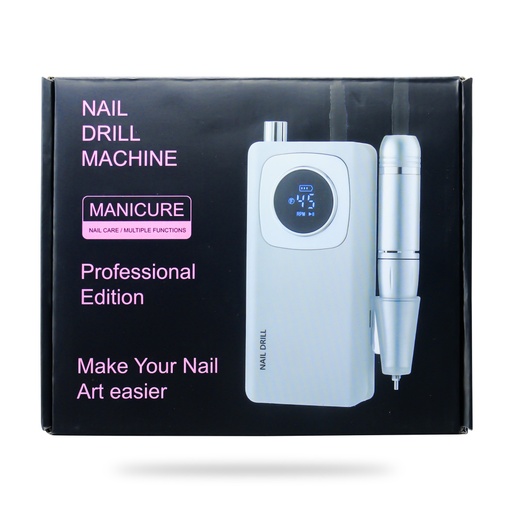 [6332405386019] V4 Nail Drill Machine Rechargeable [S2408P25]