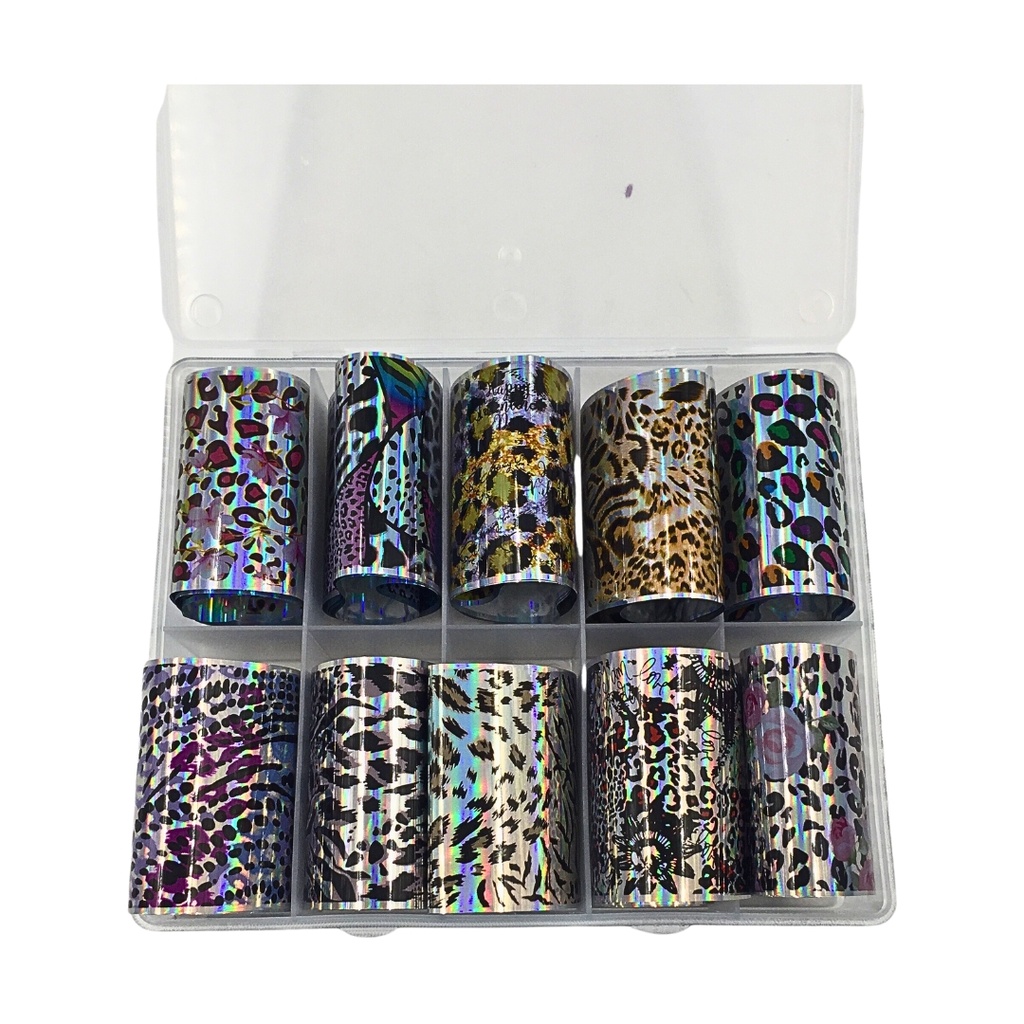 Bling Girl Nail Foil Designs [ S23AP73 ]