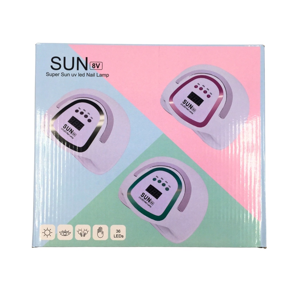 Sun  8V 2 in 1  LED UV  Nail Lamp  [ S2305P08 ]