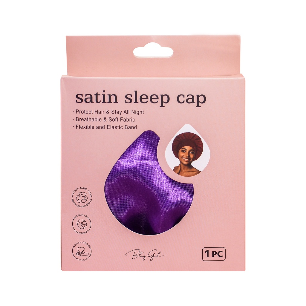 Satin Sleep Cap [S2410P08]