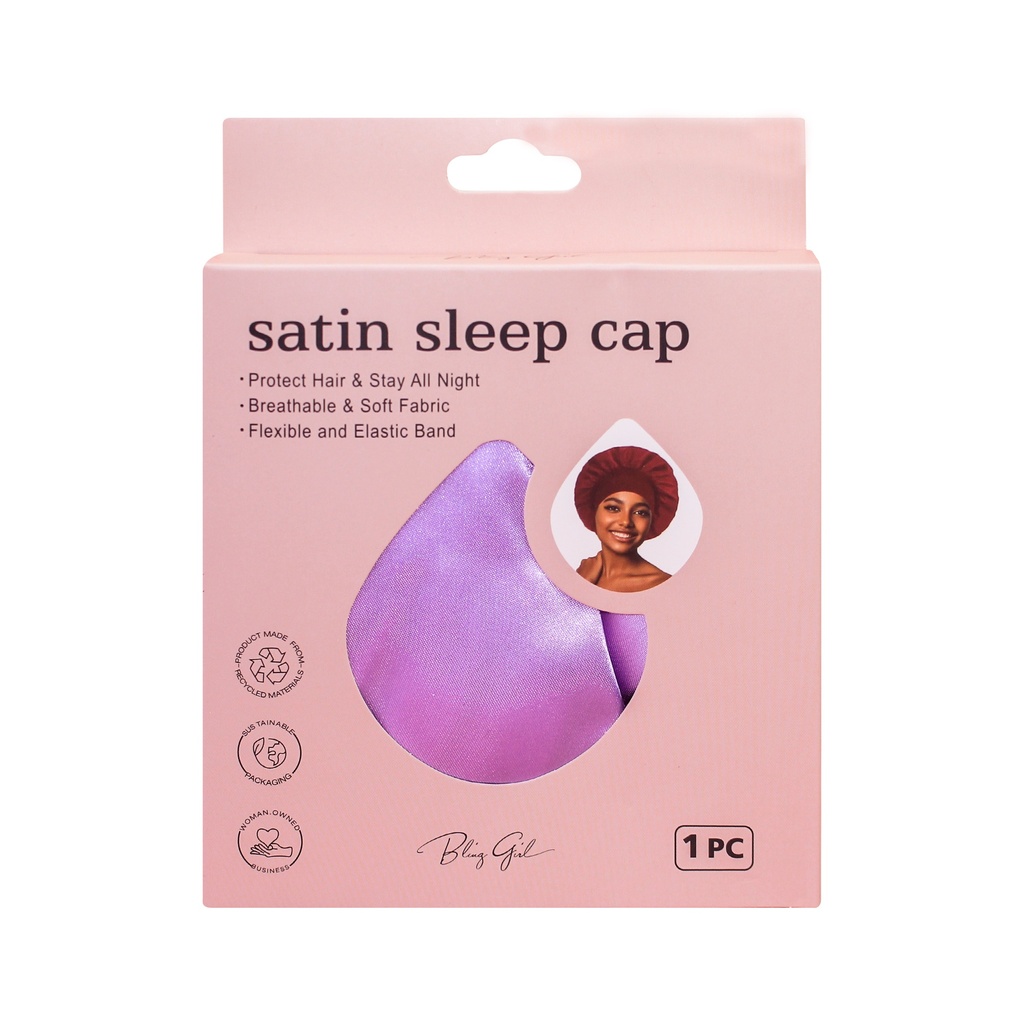 Satin Sleep Cap [S2410P08]