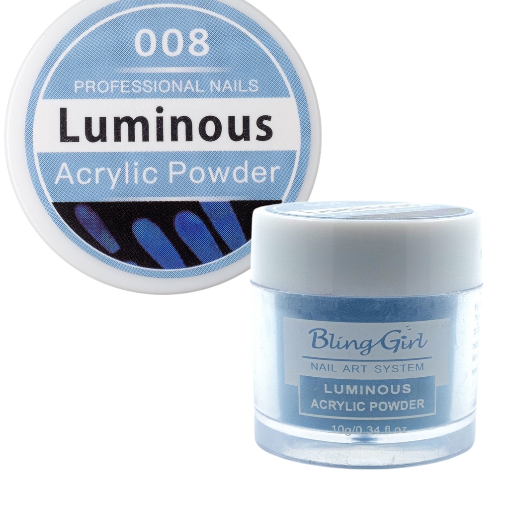 Bling Girl Luminous Acrylic Powder Nail Art System 10g #008 [3173]