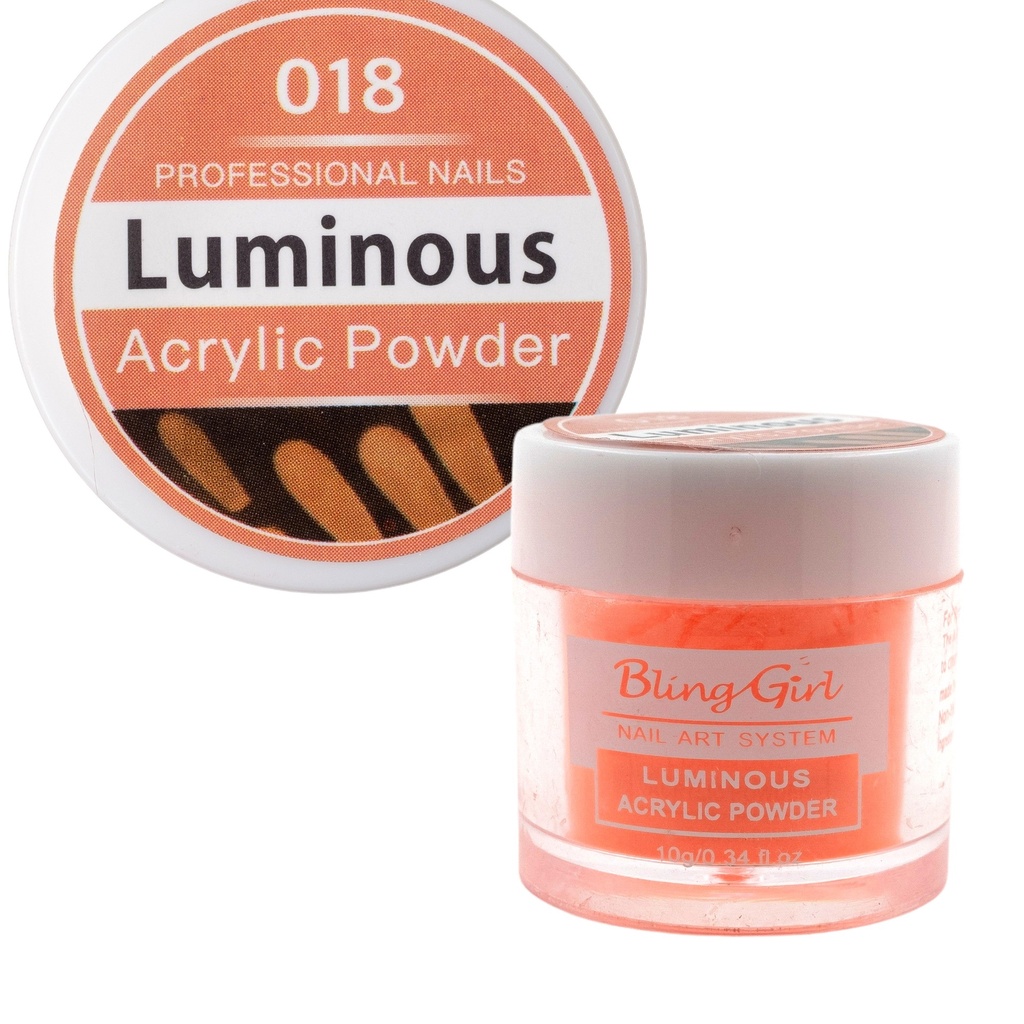 Bling Girl Luminous Acrylic Powder Nail Art System 10g #018 [3173]