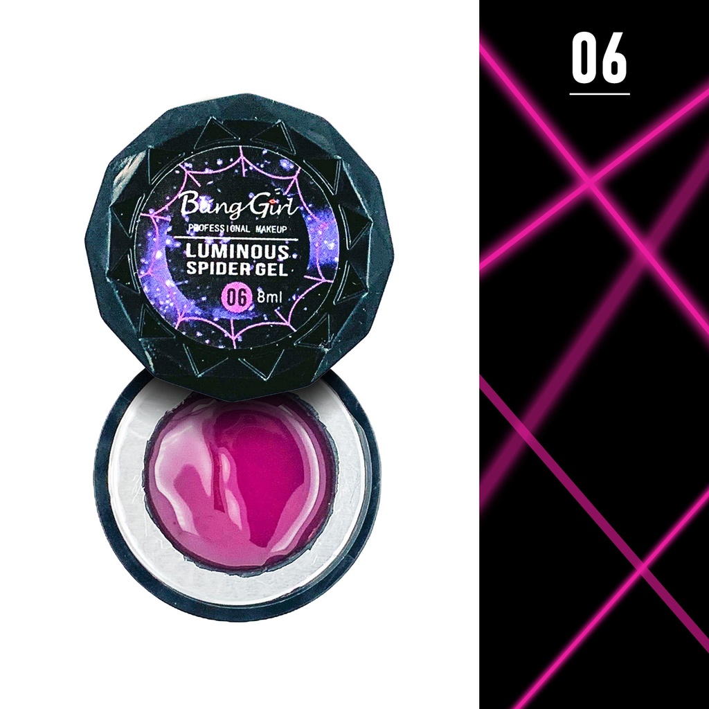 Bling Girl Luminous Spider Gel 8 ml #006 [1125]