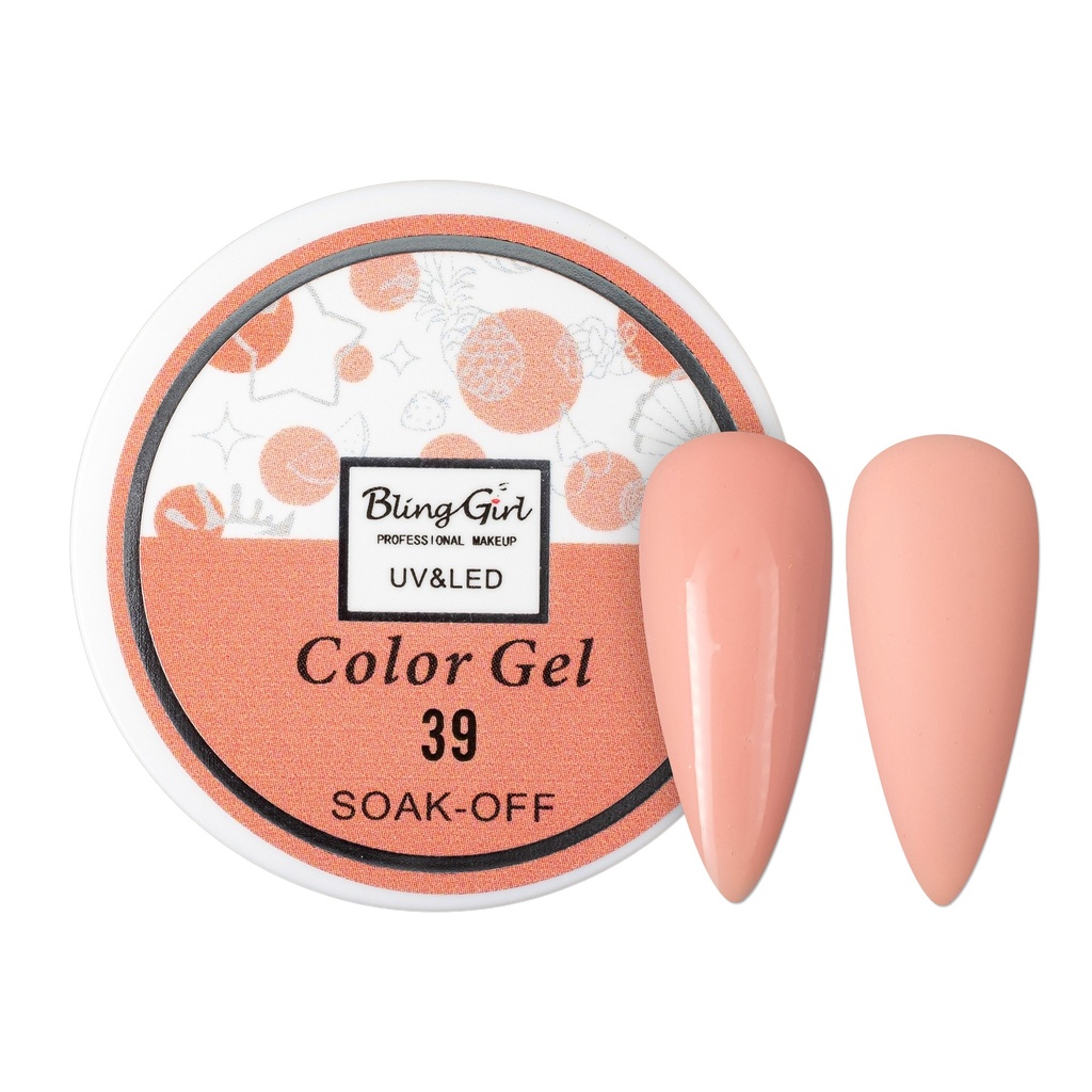 Bling Girl UV &amp; LED 2 IN 1 Colour and Art Gel Soak-Off #039 [1459]