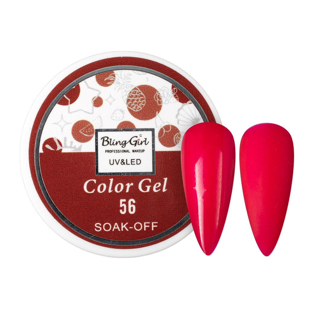 Bling Girl UV &amp; LED 2 IN 1 Colour and Art Gel Soak-Off #056 [1459]