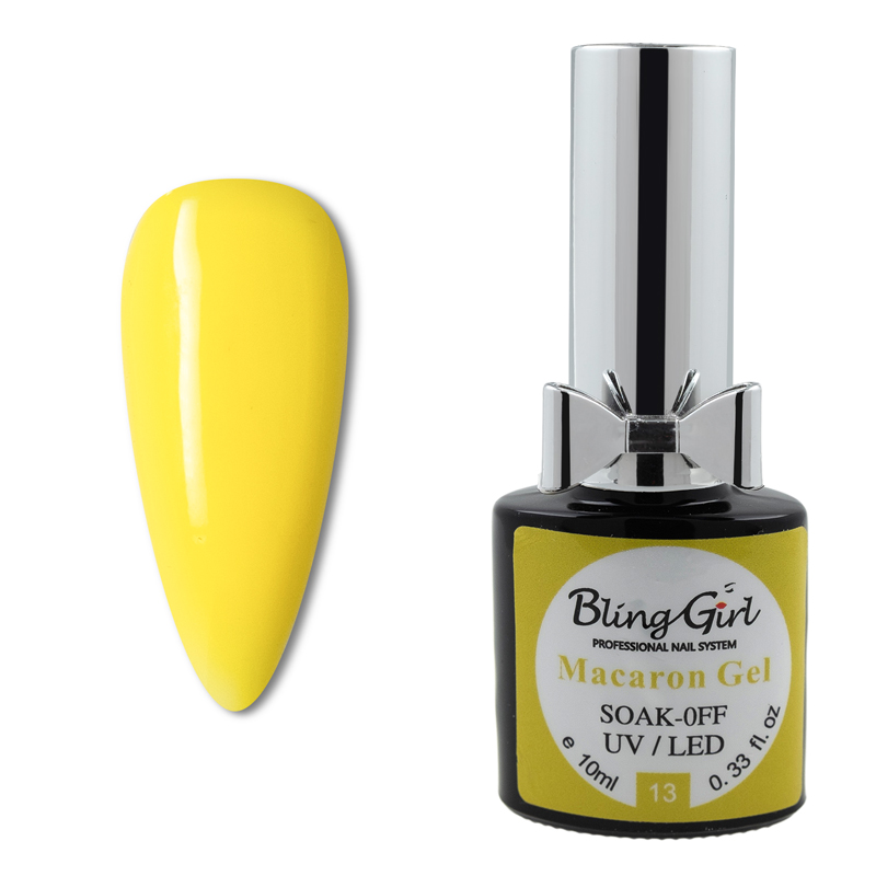 Bling Girl Macaron Gel Soak Off UV/LED 10ml #013 [4302]