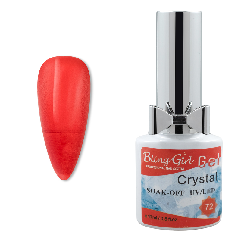 Bling Girl Crystal Gel Soak Off UV/LED 10ml #072 [3224]