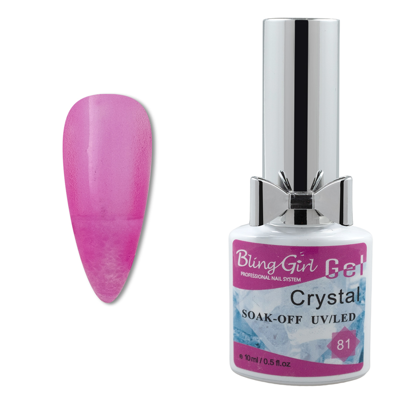 Bling Girl Crystal Gel Soak Off UV/LED 10ml #081 [3224]