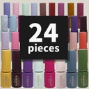 Bling Girl Superior Salon-Quality Nail Gel 18ml*24pieces - GET 16 FREE [R23SET04]
