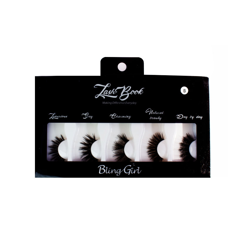 Blinggirl LASH BOOK Making Difference Everyday Eyelashes 5 Pairs [ R2311P29 ]