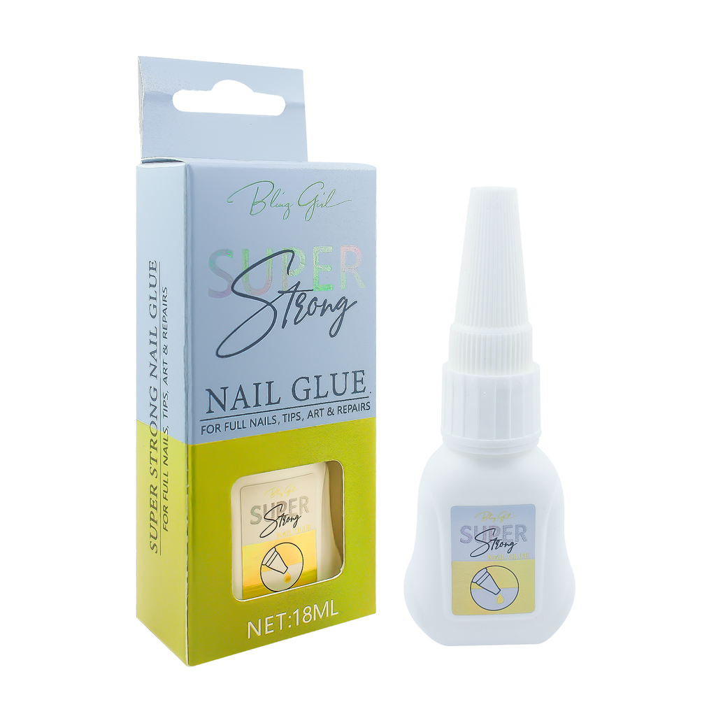 Bling Girl SUPER STRONG NAIL GLUE FOR FULL NAILS,TIPS,ART &amp; REPAIRS 18ml [R2401P01]