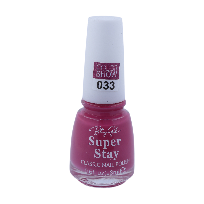 Bling Girl SUPER STAY CLASSIC NAIL POLISH18ml  #033[R2401P03]