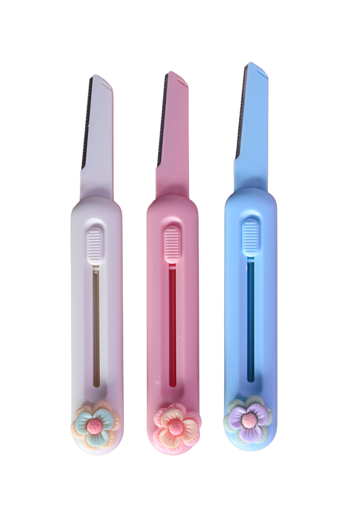 BLING GIRL MAKE UP TOOLS EYEBROW RAZOR 1EA[R2401P21]