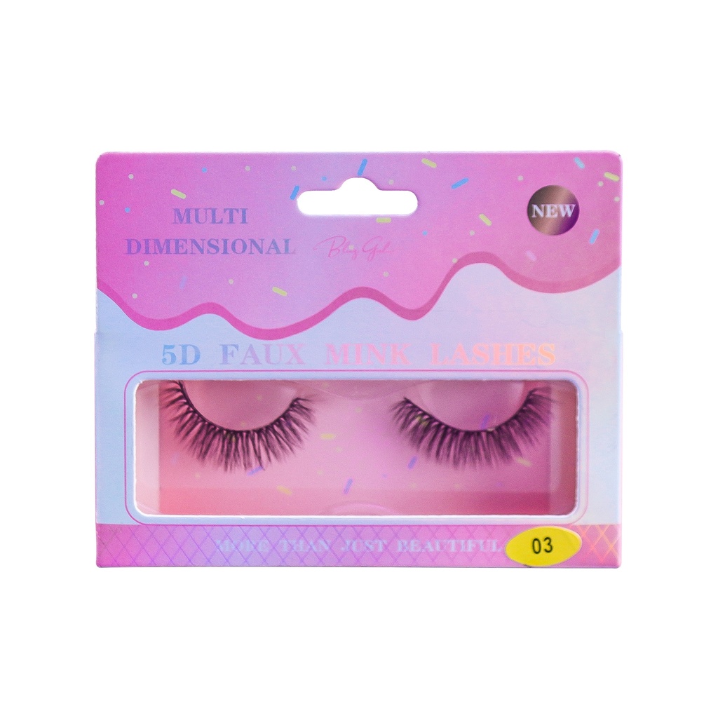 BLING GIRL MULTI DIMENSIONAL 5D FAUX MINK LASHES[R2402P24]