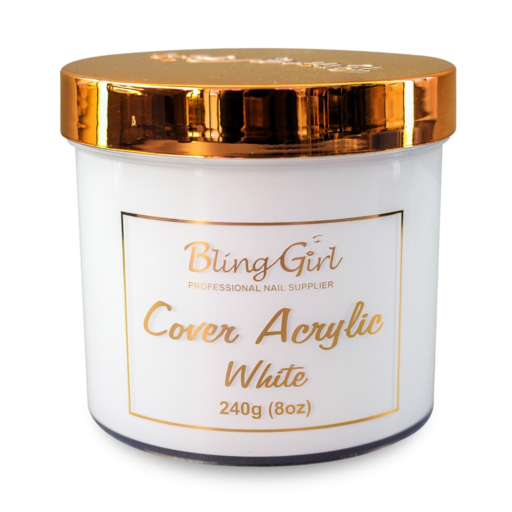 Bling Girl Acrylic Powder - Cover White 240G [S09P10]