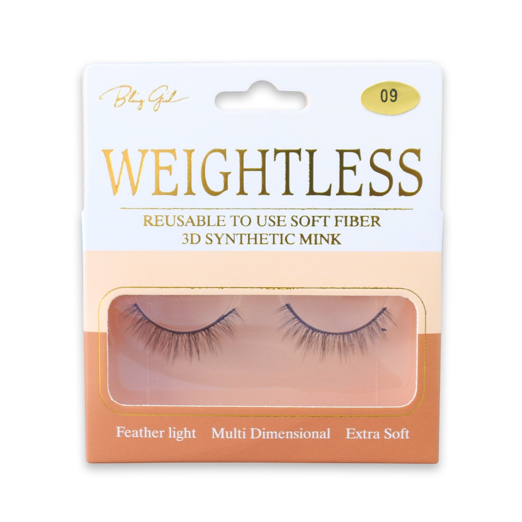 Weightless 3D Synthetic Mink-09 [S2403P24]