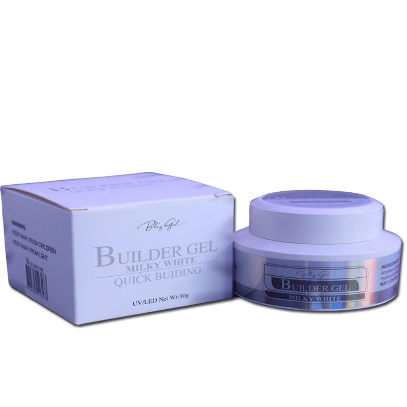 BUILDER GEL MILKY WHITE QUICK BUIULDING (UV/LED) 30g[S2401P85]