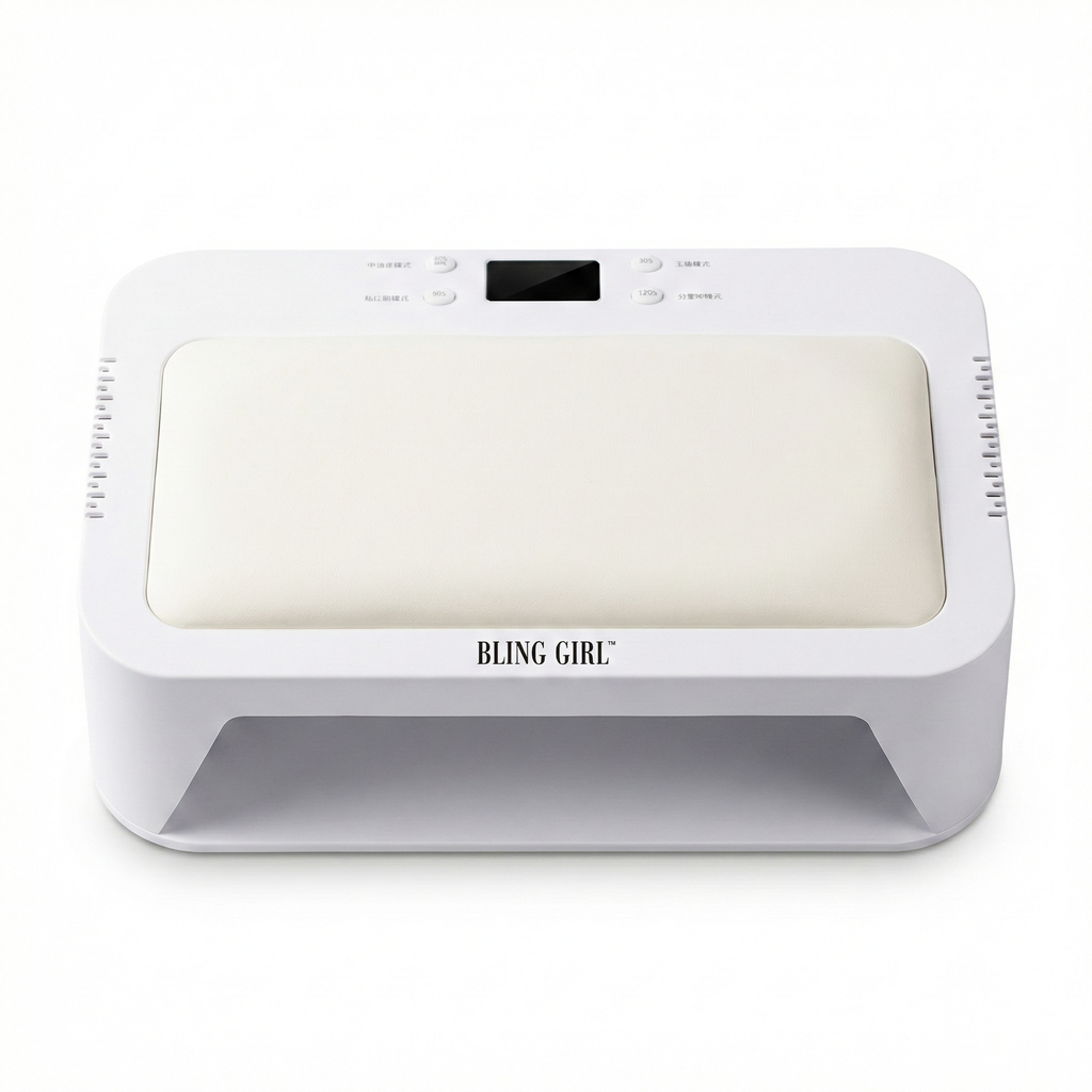 120W Bling girl Nail Lamp with Hand Pillow [S2601P04]