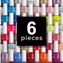 Colour Last Soak Off Gel Polish UV/LED Set 10ml*6Pieces - GET 6 FREE [1228]