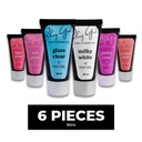 Poly Gel Set 30ml*6pieces - GET 6 FREE [4850]