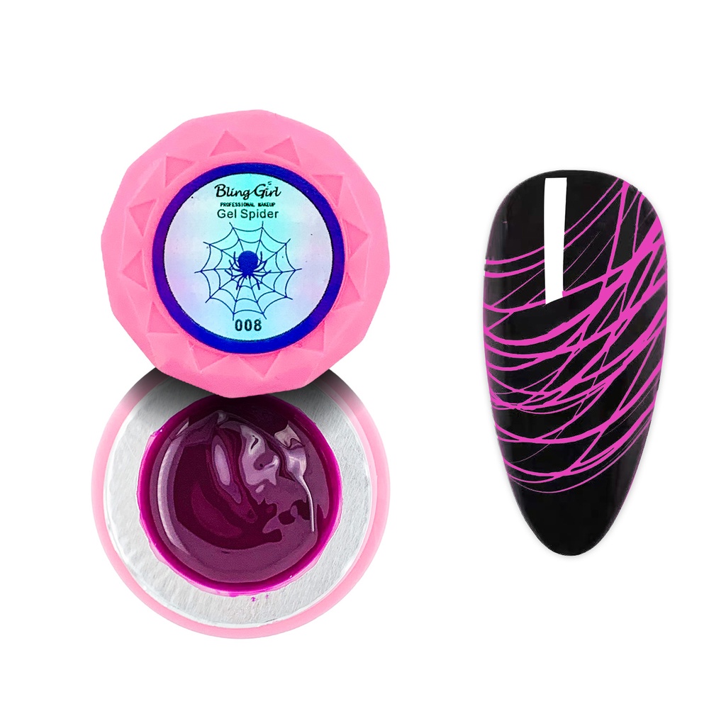 Bling Girl Spider Gel 8 ml #008 [1148]