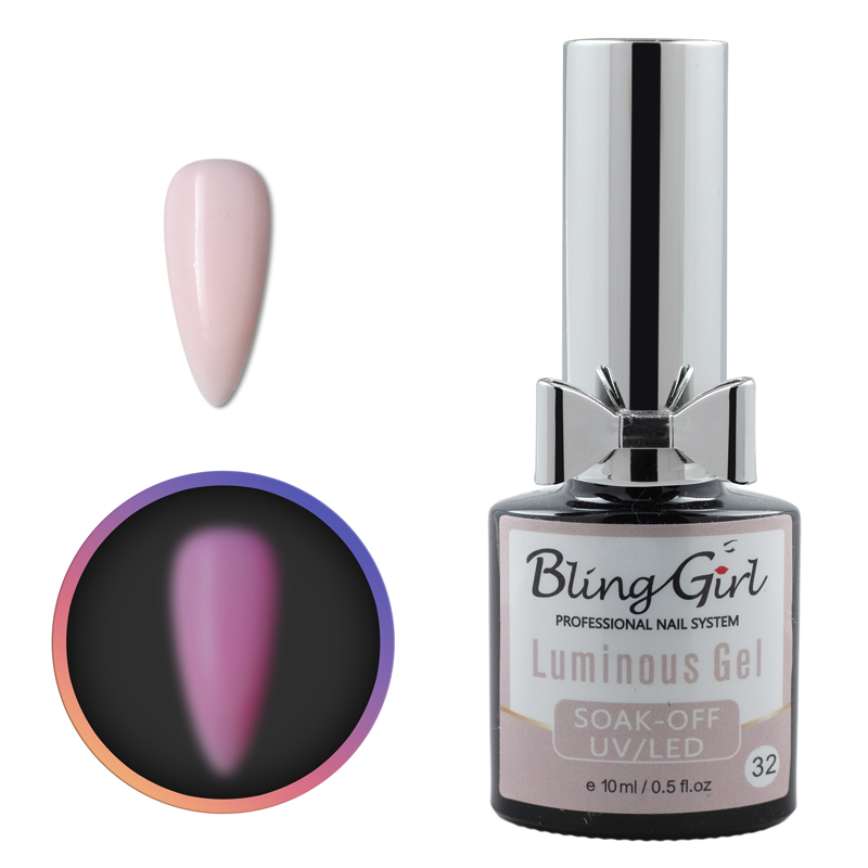 Bling Girl Luminous Gel Soak Off UV/LED 10ml #032 [2909]
