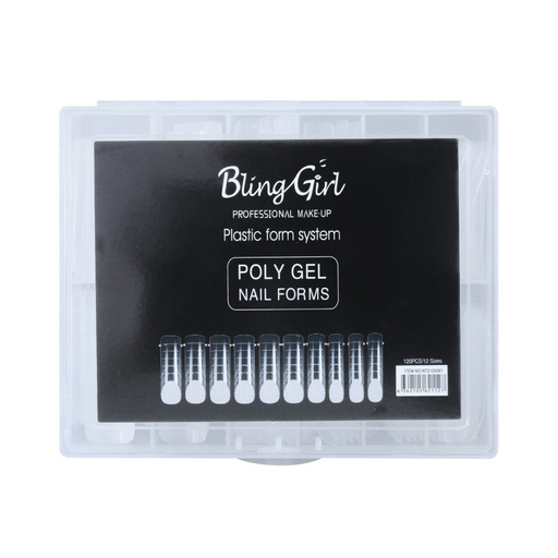 [6362105621127] Poly Gel Nail Forms [S2410P20]