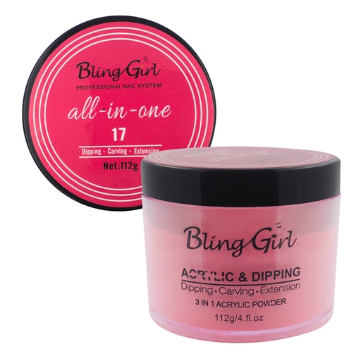 [6312001049808] 3-IN-1 Acrylic and Dipping Powder #17 [S2503P04]