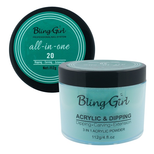 [6312001049808] 3-IN-1 Acrylic and Dipping Powder #20 [S2503P04]