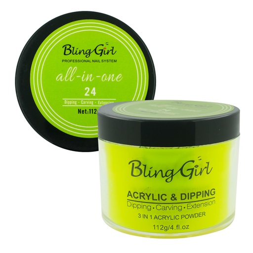 [6312001049808] 3-IN-1 Acrylic and Dipping Powder #24 [S2503P04]