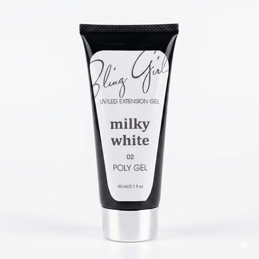 [6342512125517] Innate Quick Building Poly Gel Milky White 30ml #002 [4850]