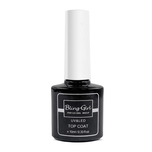 [6342106011585] Bling Girl Colour Last Soak Off Gel Polish UV/LED 10ml Top coat [1228]