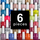 [BUY 6 GET 6 FREE] Bling Girl Colour Last Soak Off Gel Polish UV/LED Set 10ml*6Pieces [1228]