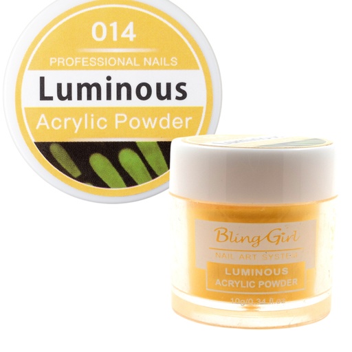 [6322106451130] Bling Girl Luminous Acrylic Powder Nail Art System 10g #014 [3173]