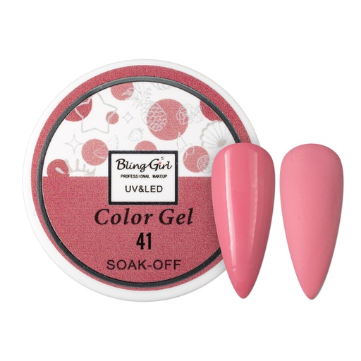 [6342108451832] Bling Girl UV &amp; LED 2 IN 1 Colour and Art Gel Soak-Off #041 [1459]