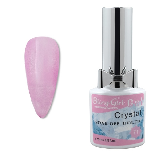 [6342010570253] Bling Girl Crystal Gel Soak Off UV/LED 10ml #071 [3224]