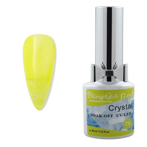 [6342010570253] Bling Girl Crystal Gel Soak Off UV/LED 10ml #079 [3224]