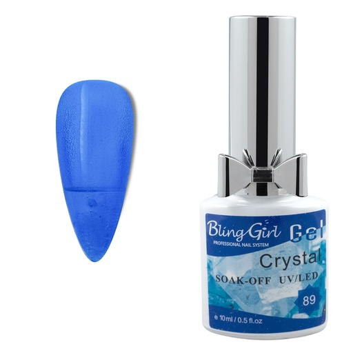 [6342010570253] Bling Girl Crystal Gel Soak Off UV/LED 10ml #089 [3224]