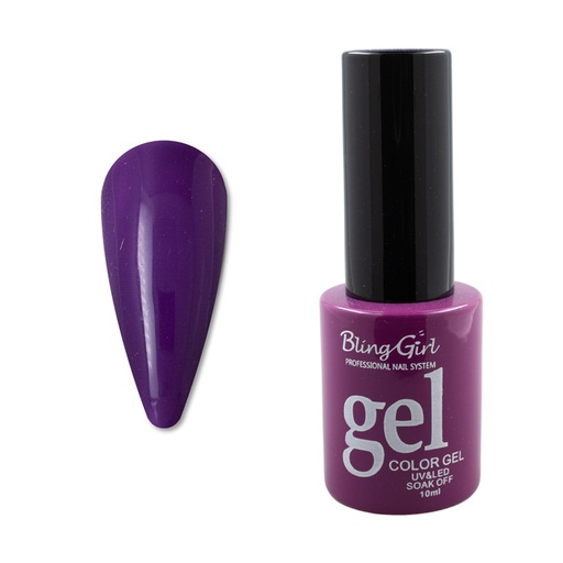 [6341807983566] Bling Girl Gel Smalto Soak Off UV/LED 10ml #056 [1288]