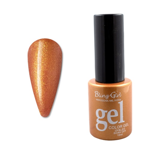 [6341807983566] Bling Girl Gel Smalto Soak Off UV/LED 10ml #096 [1288]