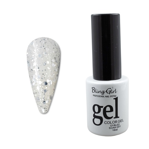 [6341807983566] Bling Girl Gel Smalto Soak Off UV/LED 10ml #120 [1288]