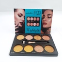 Micolor Fit Me Highlights 8 Color Highlight Palette  [ S2306P86 ]