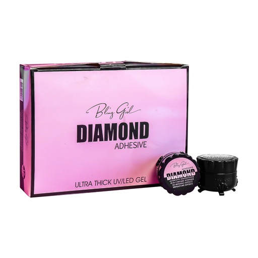 [6342307212538] Blinggirl DIAMOND ADHESIVE ULTRA THICK UV/LED GEL [ R2311P08 ]