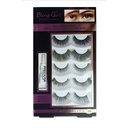 Blinggirl 5D FAUX MINK Human Hair Eyelashes 5 Pairs [ R2311P23 ]