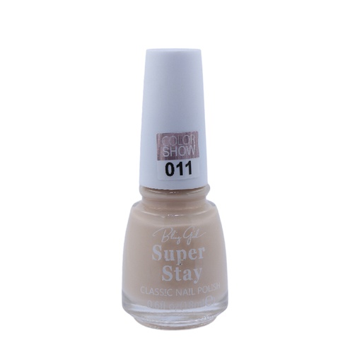 [6342112071856] Bling Girl SUPER STAY CLASSIC NAIL POLISH18ml #011[R2401P03]